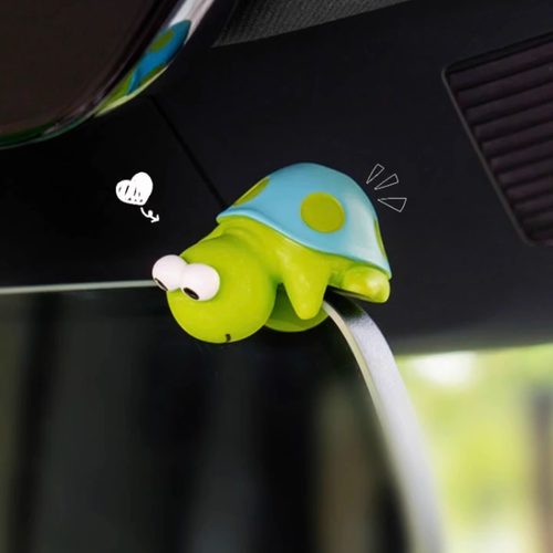 卡通小乌龟摆件汽车中控显示屏幕装饰2024电动车仪表盘小配饰配件