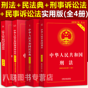 刑法实用版 官方正版 刑法典修正案十一法律类书籍大全2023中华人民共和国法律书籍全套 民法典 新版 刑事诉讼法 民事诉讼法 2023年版