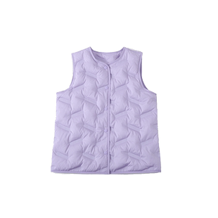 2024孩子王初衣萌儿童宝宝轻便鸭绒轻量马甲保暖柔软羽绒服