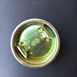 200升铁桶盖200l油桶盖子大铁盖子外丝螺纹盖封口盖铁桶内盖