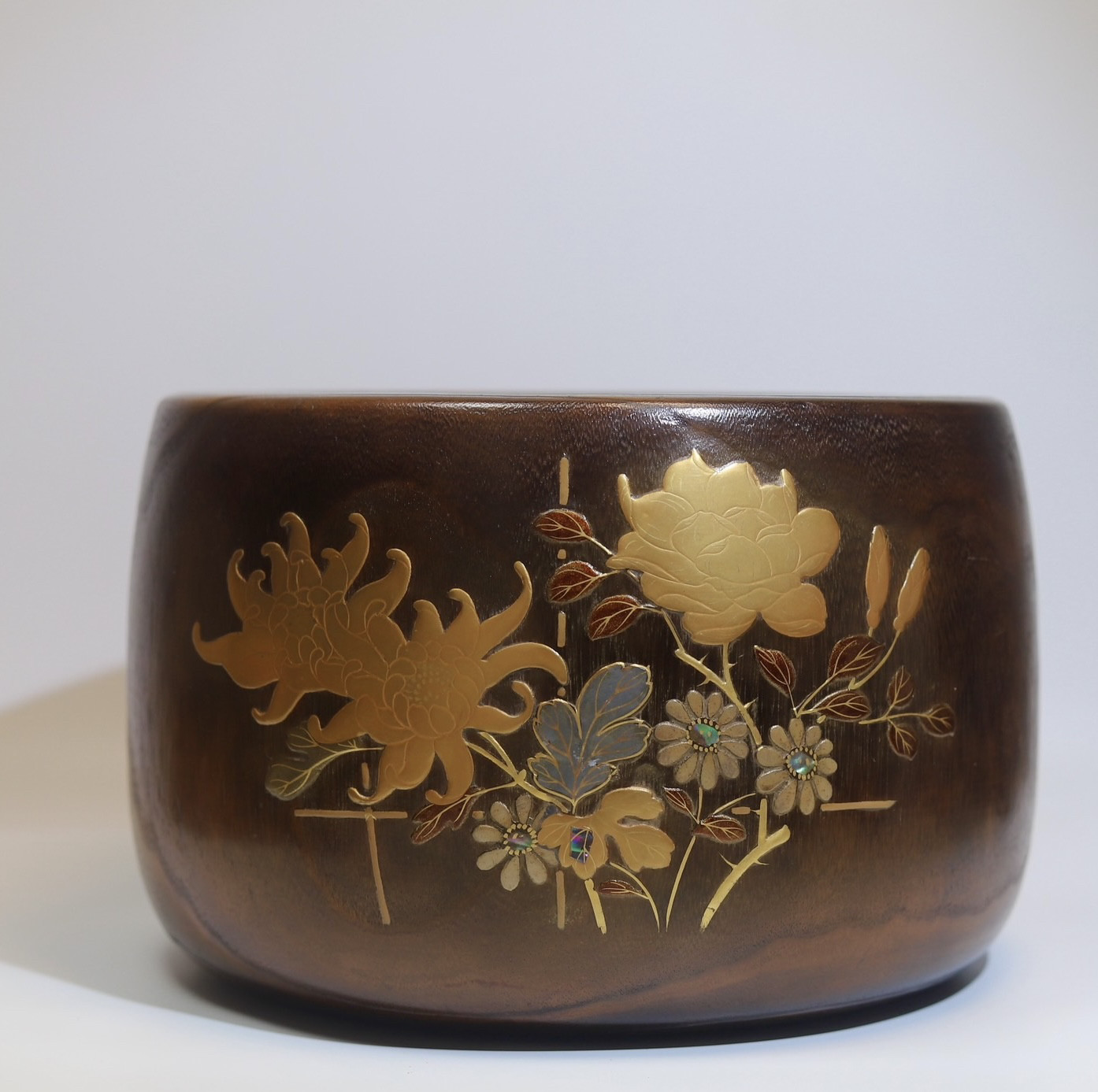 金莳绘老木火钵茶道具