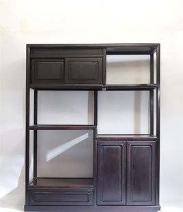 老红木柜 茶棚茶具书房用器日本回流