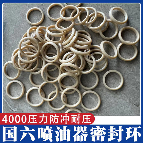 国六002喷油器密封环电喷共轨120修理包4000压力高温防冲耐压