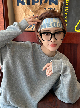 运动发带GOOD TIME字母男女健身瑜伽束发带户外跑步吸汗止汗头巾