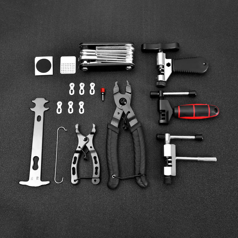 自行车拆链器 自行车截链器 拆装链条工具 链条磨损尺 组合工具