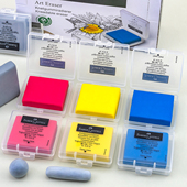 辉柏嘉橡皮可塑橡皮127220带盒美术素描专业学生用可捏可素橡皮泥