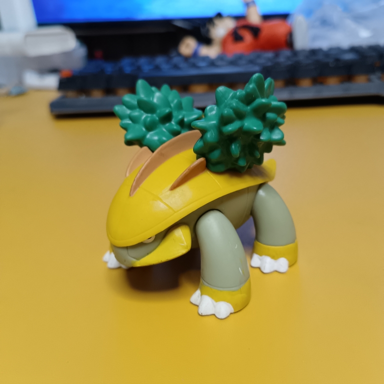 正品宝可梦世界丛林龟森林龟土台龟草苗龟JAKKS四肢可动散货包邮