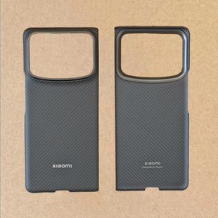 适用小米mixfold4劳伦钎维原装手机壳小米mixfold4凯夫拉夫拉小米Xiaomi MIX Fold 4 超轻高强纤维保护壳