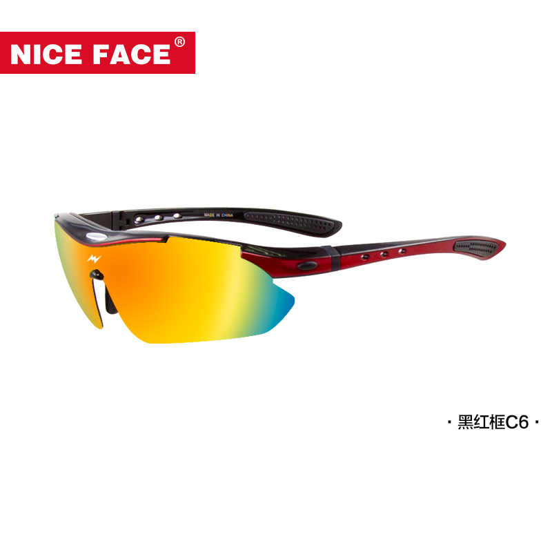 niceface骑行眼镜偏光自行山地车