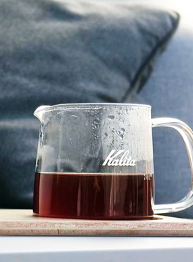 KALITA分享壶玻璃咖啡壶耐热手冲咖啡壶量杯日式日本进口31276