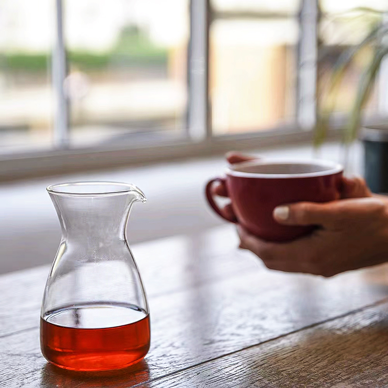 HARIO咖啡分享壶玻璃热酒壶