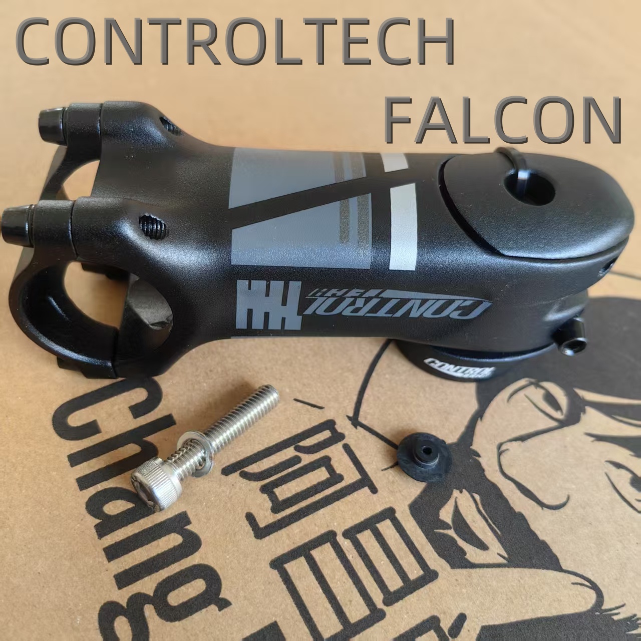 Controltech Falcon 31.8*28.6 AluAlloy 3D Forged Bicycle Stem