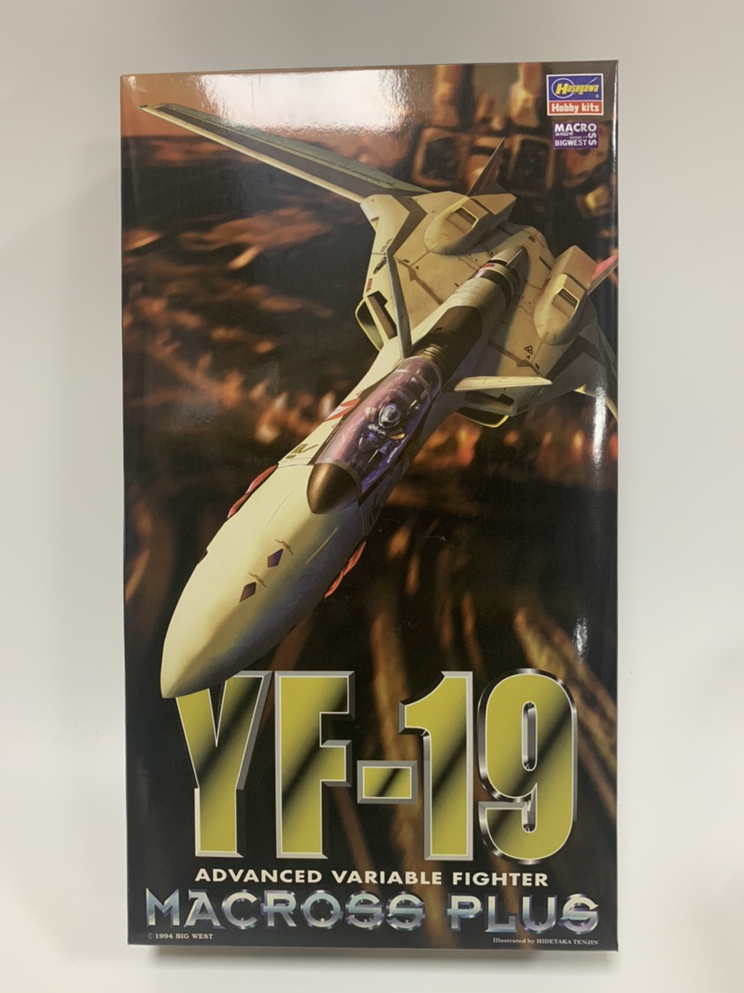 长谷川 65709超时空要塞MACROSS PLUS 1/72 YF-19拼装模型现货