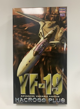 长谷川 65709 超时空要塞MACROSS PLUS 1/72 YF-19 拼装模型现货