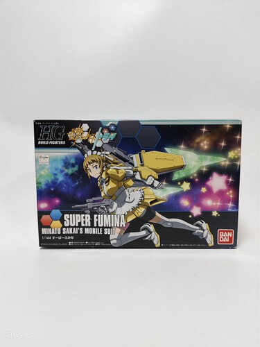 日版 万代 Bandai HGBF 1:144 高达创战者TRY 超級文奈 拼装模型