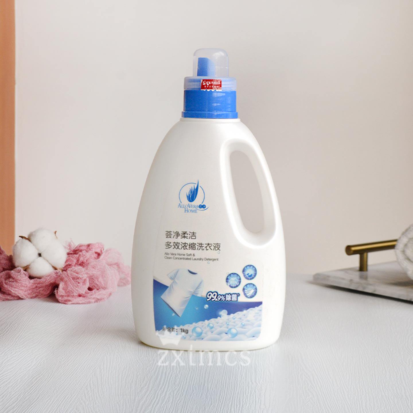 完美芦荟超浓缩洗衣液1L   家用超值装