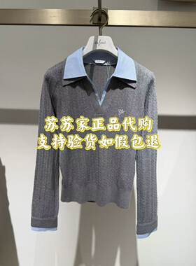 Eifini伊芙丽专柜国内代购2026秋款针织衫上衣1H8234071G-898