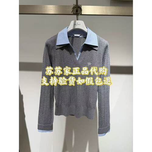 Eifini伊芙丽专柜国内正品代购2026秋款针织衫上衣1H8234071G-898