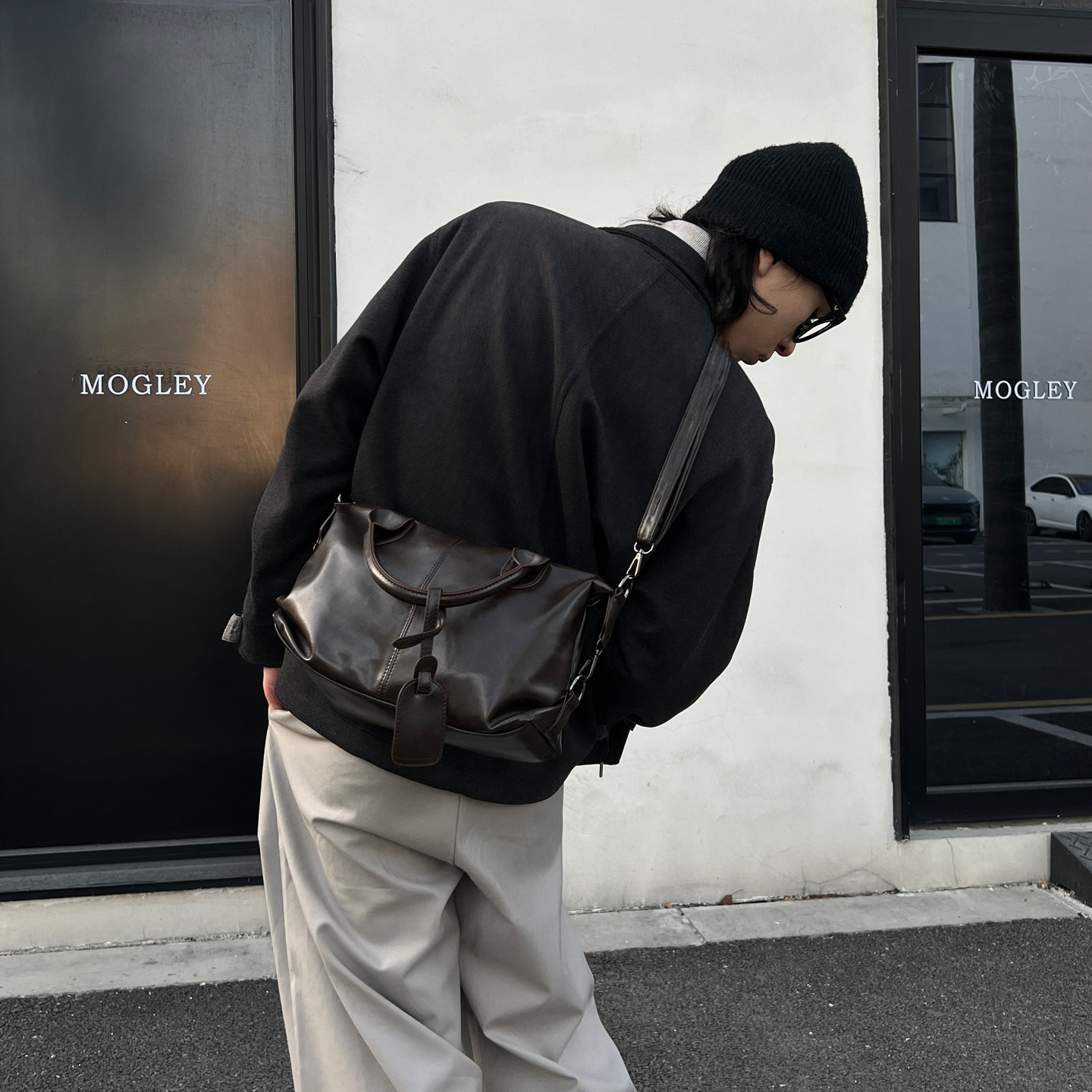 YUEN高级感手提百搭男女复古斜挎托特枕头pu包学生男女ins邮差包,箱包皮具/热销女包/男包,男士包袋,淘宝优惠券,粉丝福利购,淘宝优惠卷