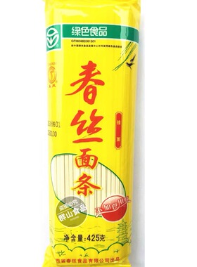 江西宜春特产春丝面条挂面425g不加食用胶