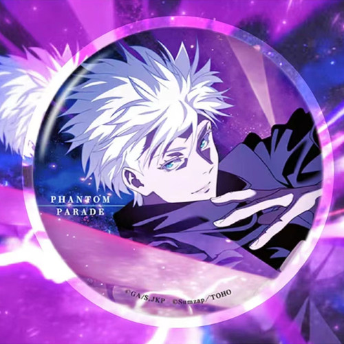 包邮现货日本正版咒术回战 幻影游行 75mm 徽章 吧唧sumzap五条悟