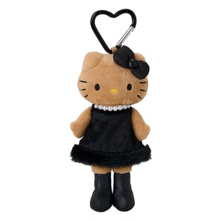 黑皮Kitty 有余 长腿黑裙 6月7月补款 爱心扣挂件 日本三丽鸥NIC