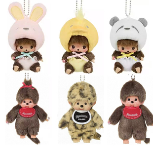 9月预售定金 日本蒙奇奇 毛绒玩偶挂件 小兔 小鸡 熊猫 SEKIGUCHI