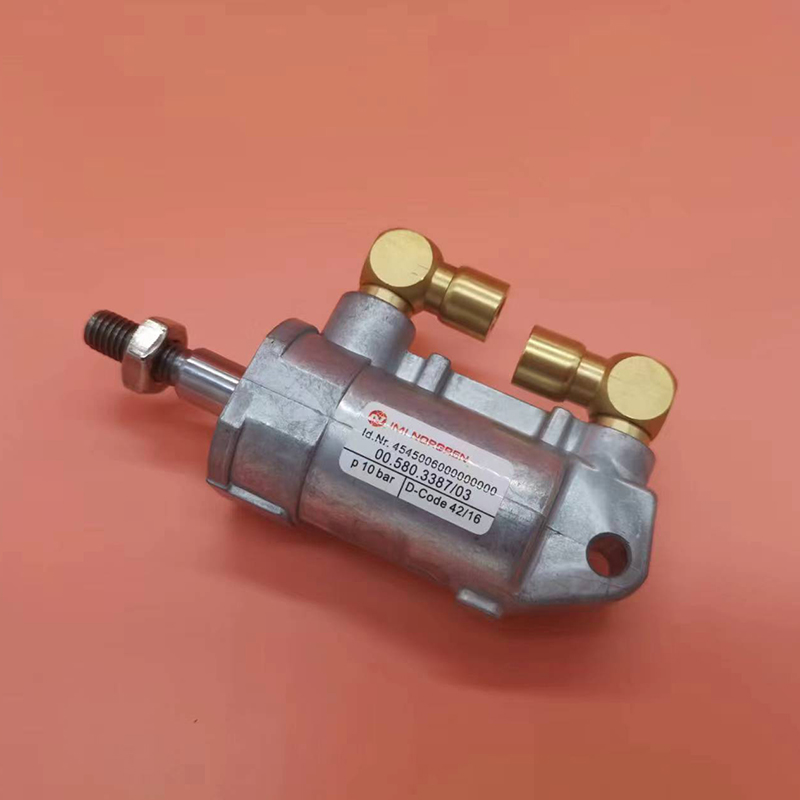 海德堡印刷机中间辊离合气缸