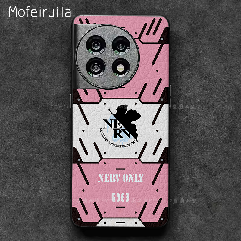 EVA真希波8号机明日香适用一加13 一加12 11 高级感皮纹套 一加ACE3 V 一加ACE3pro 一加ACE2PRO 一加ace2