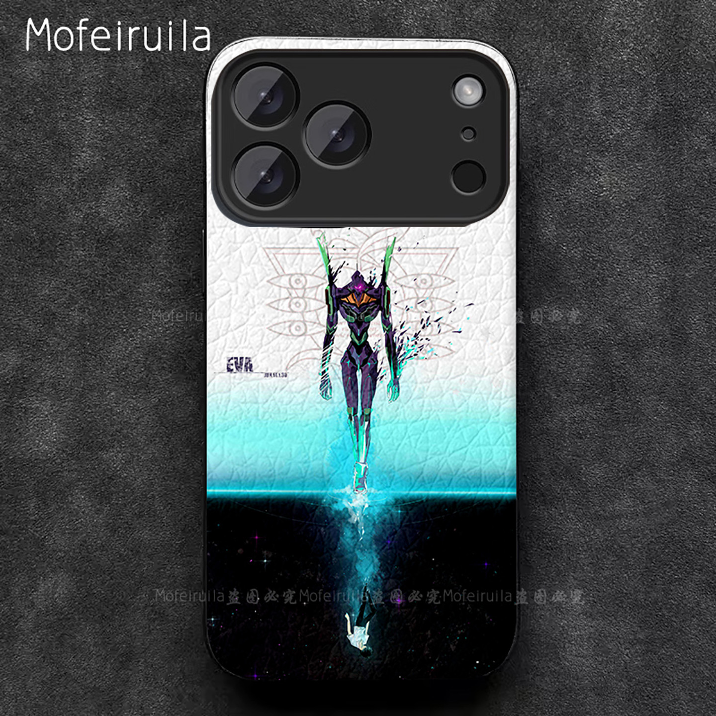 初号机EVA明日香碇真嗣绫波丽苹果17 iPhone17promax 17pro 16 15 14 13手机壳小米17promax适用皮革保护套