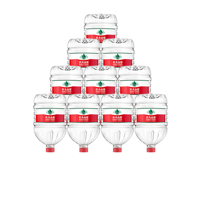 【 成都配送】农夫山泉饮用水12.9L*10桶 家庭桶装水快速送货上门