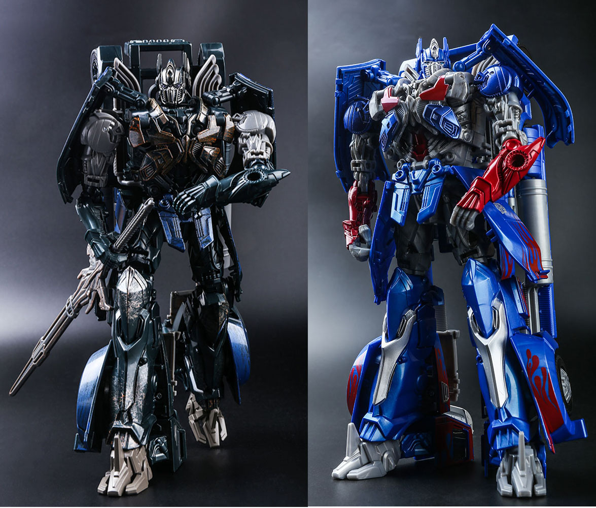 正版孩之宝变形金刚5 黑暗擎天柱 领袖级l级汽车人电影版模型玩具