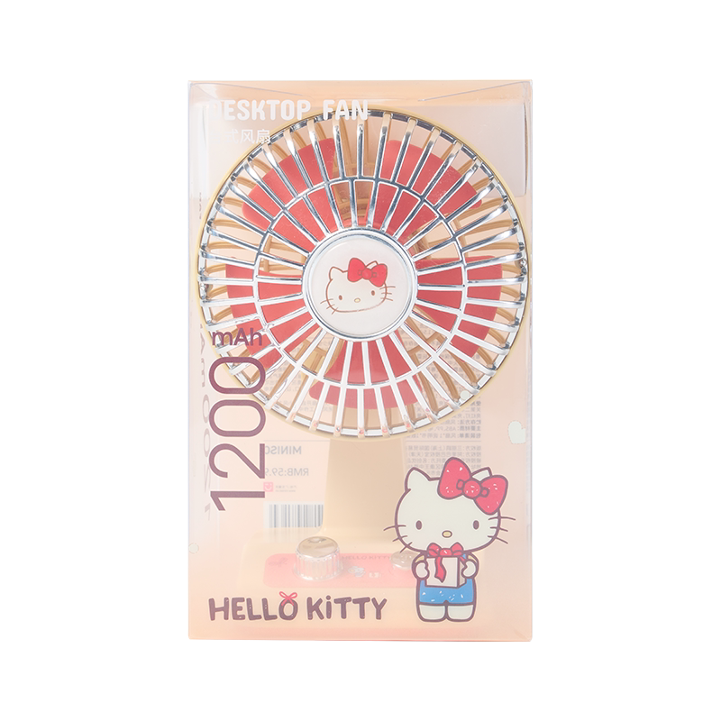 MINISO名创优品三丽鸥桌面1200mAh风扇