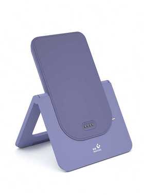 轻磁无线磁吸手机支架适用于苹果15 iPhone14/13桌面座充MagSafe可折叠便携充电支架15w无线充电器