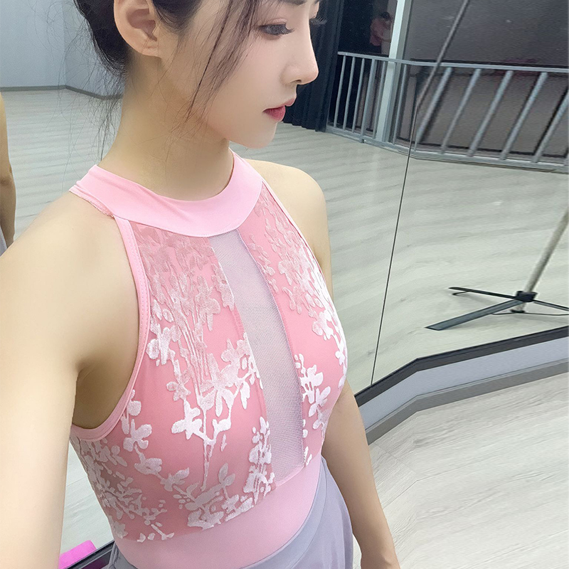 芭蕾舞服形体练功服连体服