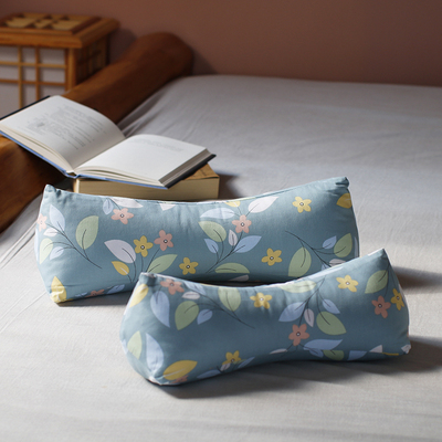 天然木棉三角枕颈椎枕手工填充制作纯棉可拆洗木棉三角颈枕