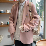 现货2021秋季港风宽松小西装男雅痞韩版西服外套305A-XF901/，男装西服，星座507-2（原305A）
