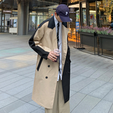 秋季男士中长款风衣韩版帅气雅痞过膝大衣英伦风外套潮F812，男装风衣，星座507-2（原305A）