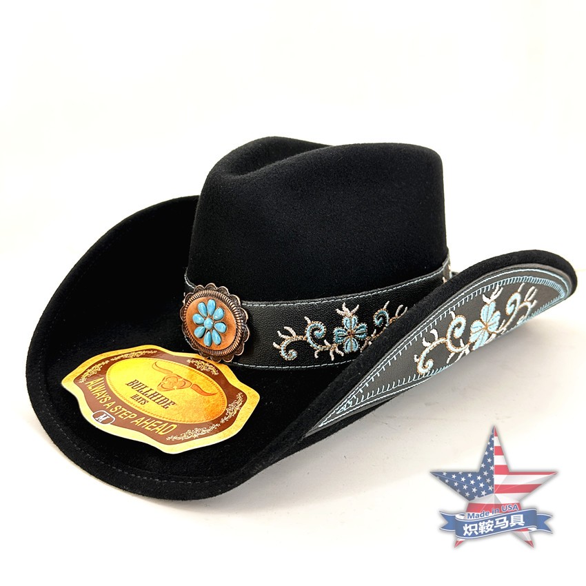 美国进口BULLHIDE西部牛仔帽