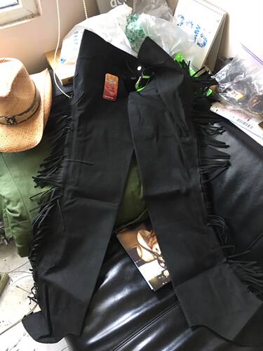 儿童绒布流苏马术护腿