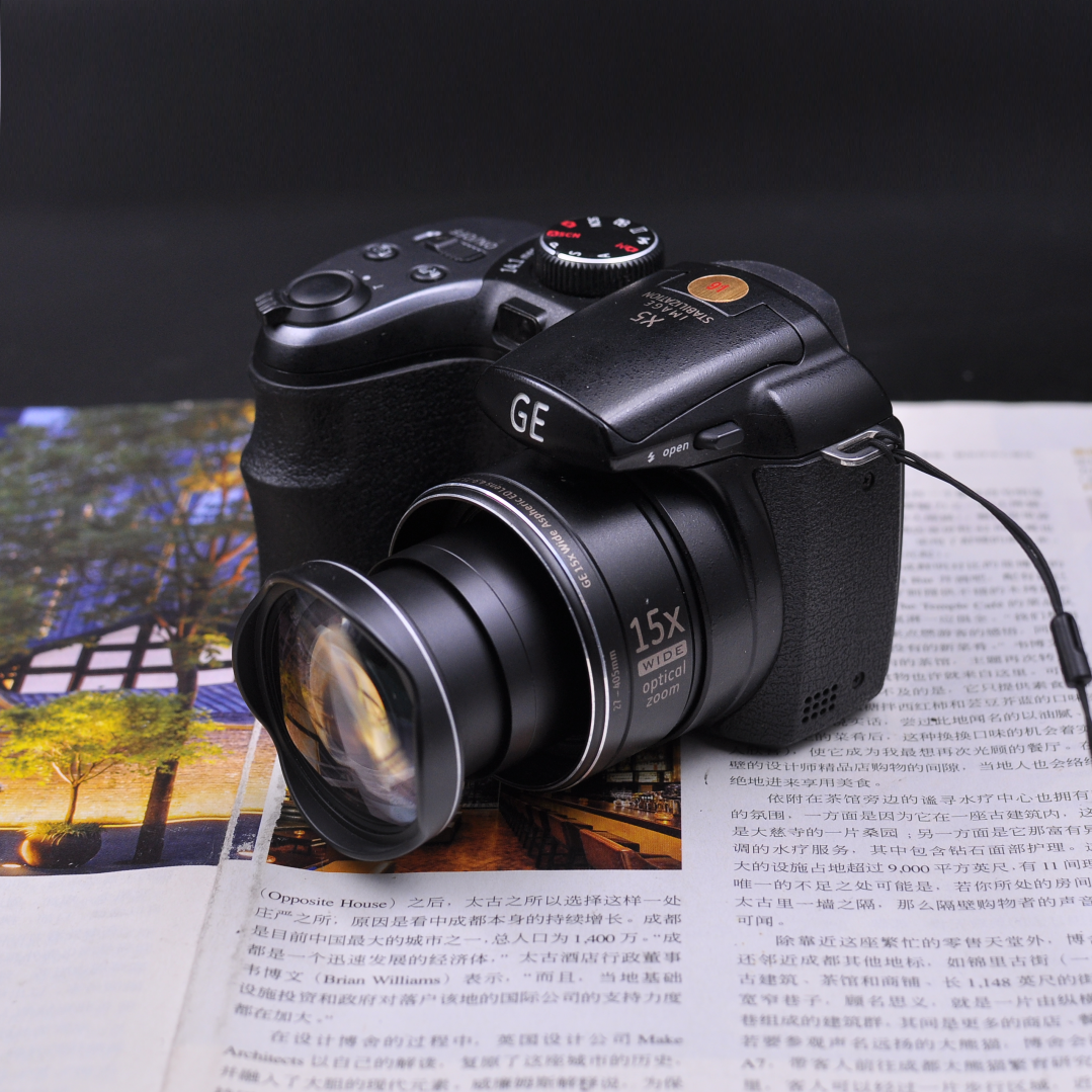 GE/通用 X5数码长焦相机摄月望远拍月亮光学镜头大变焦CCD