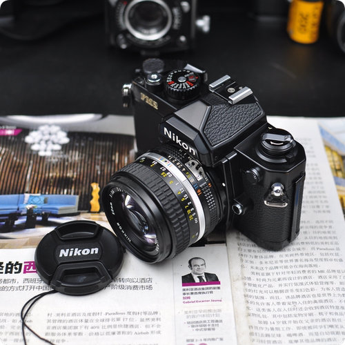 NIKON尼康 FM FM2 FM2T全机械复古胶片单反相机 50/1.4 135胶卷机