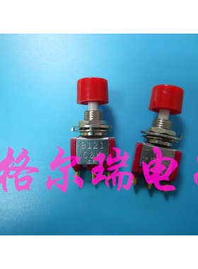 供美国 C&K 8121  3脚直插 按钮开关 进口复位钮子开关