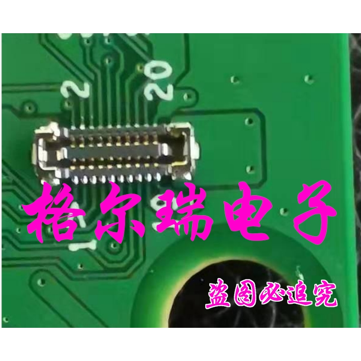 供应AA28DK-S020VA1 iPhone11 pro 3D 触摸座子0.35mm 20pin 公座