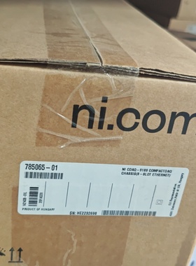 NI CDAQ-9189 785065 以太网CompactDAQ机箱 原装正品全新