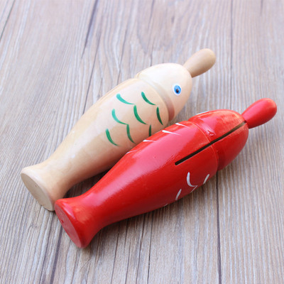 奥尔夫乐器木鱼木质声音响亮