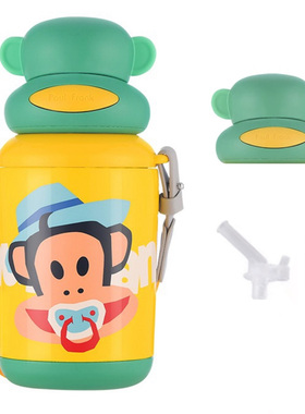 原装大嘴猴HC321-360/HC322-480儿童保温杯盖配件食品级吸嘴吸管