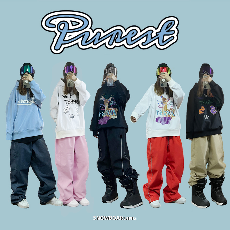 PURESTHEAD滑雪裤宽松防水防风