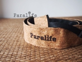 微单单反 软木粗相机背带 相机肩带 名字 Paralife定制情人节礼物