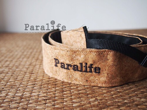 Paralife定制情人节礼物 名字 软木粗相机背带 微单单反 相机肩带 - 封面